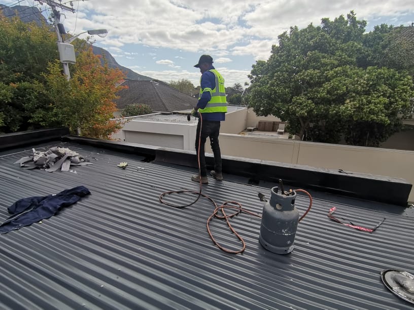 Roof maintenance and repair work in Cape Town