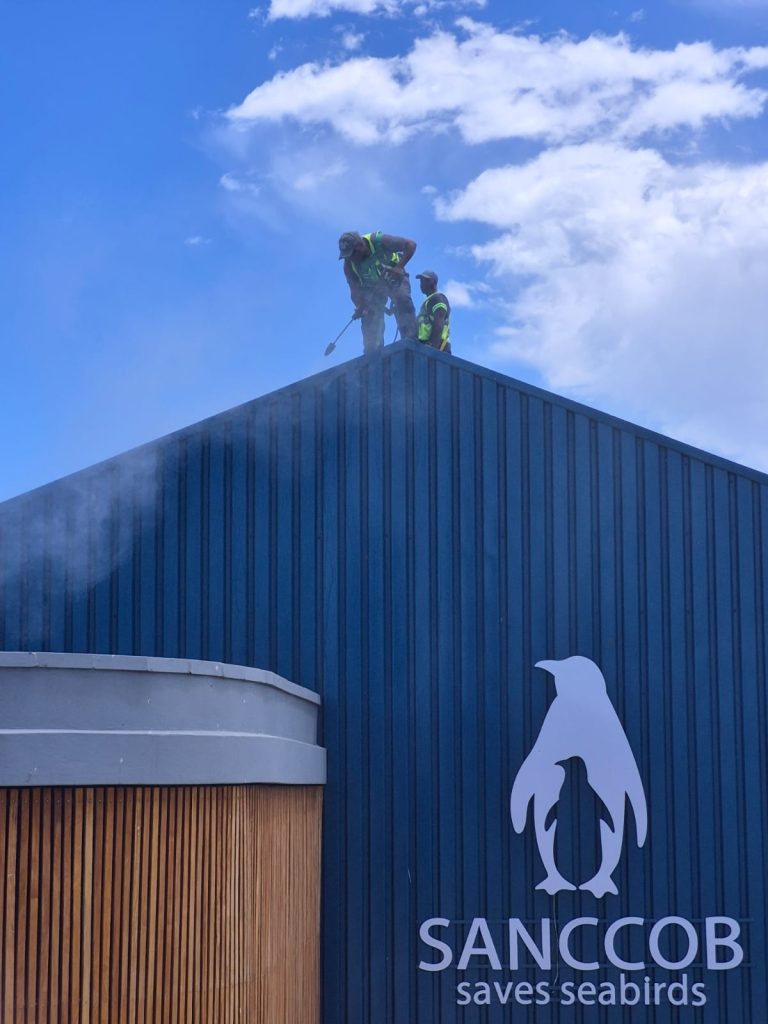 High Pressure Roof Washing