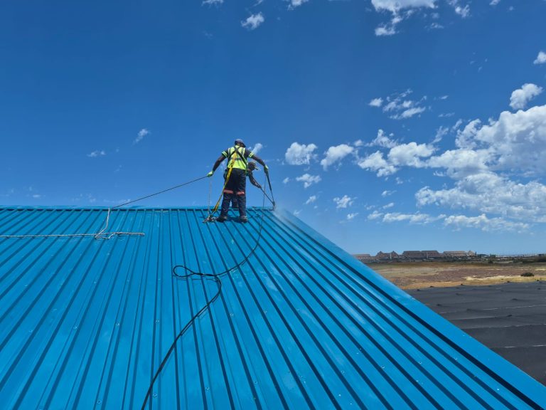 High Pressure Roof Washing